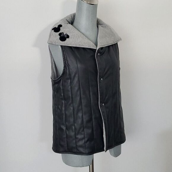DISNEY | Faux Leather LOVE Vest - Picture 1 of 8